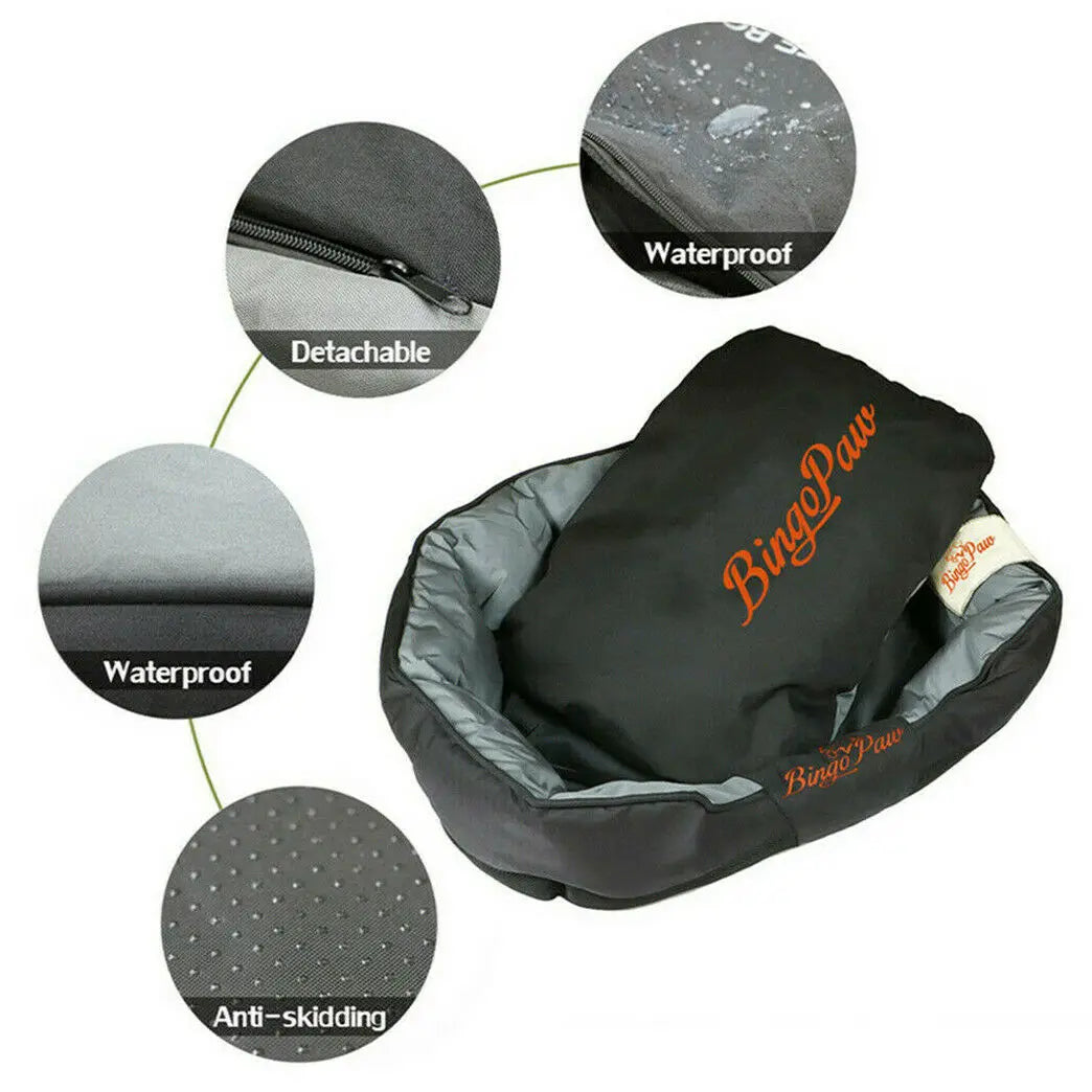 BINGOPAW Waterproof Orthopedic Dog Bed Mat Washable And Durable