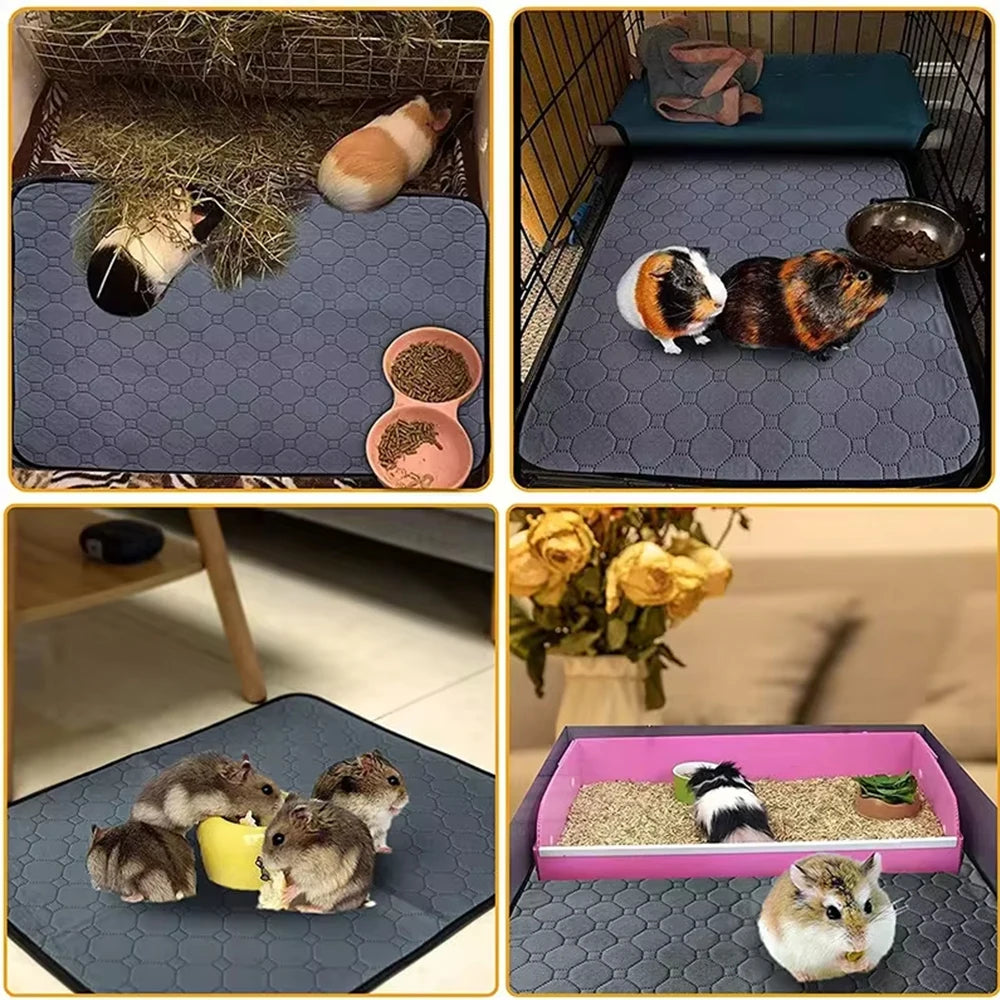 Guinea Pig Cage Lining Reusable Washable Fleece Urinary Pad
