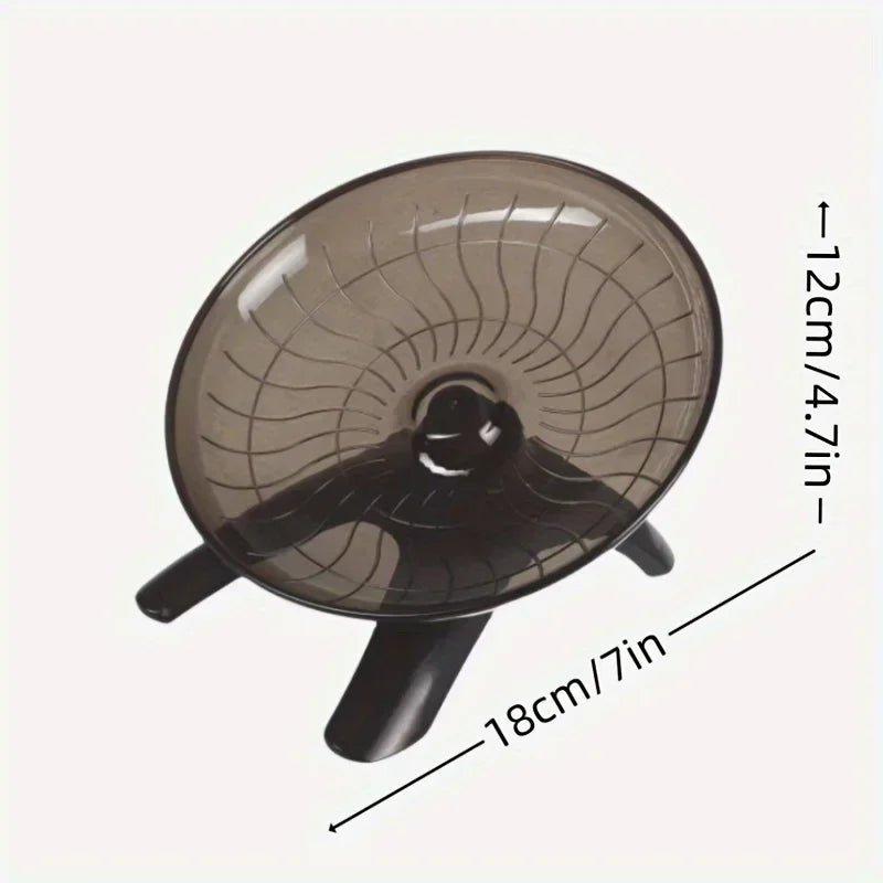 Hamster Running Wheel Toy Silent Rotating Exercise Disc