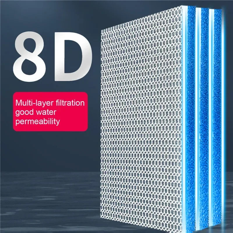 Nano Bio Sponge Aquarium Filter Media for Efficient Water Filtration
