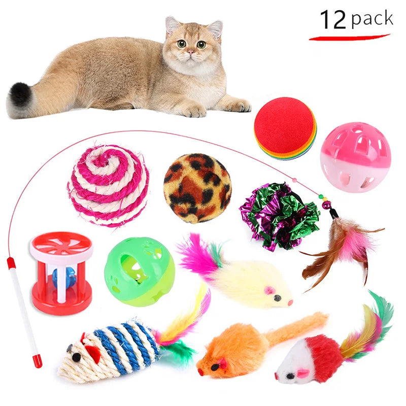 Kitten Toys Variety Pack Cat Toys Set Fun Engaging Play For Cats