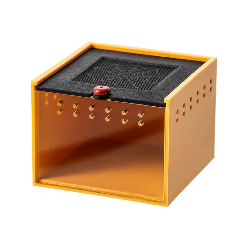 Acrylic Insect Feeding Box For Reptiles And Spiders