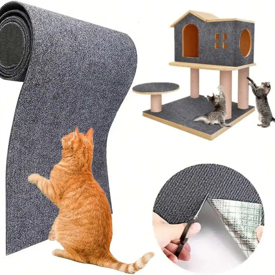 Cat Scratching Board, Cat Scratching Pad, Trimmable Cat Scratching Pad, Cat Furniture Protective Mat, Trimmed Cat Scratching
