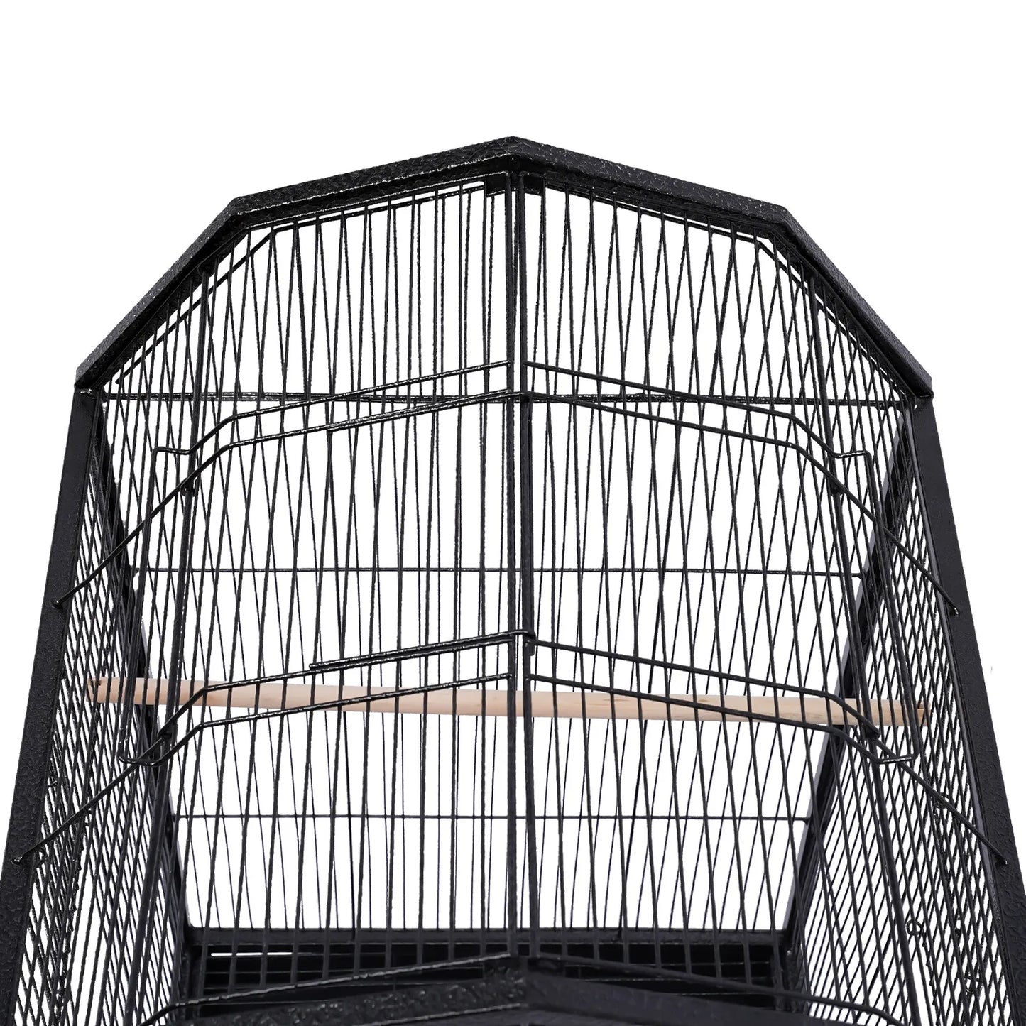 Large Bird Cage With Rolling Stand For Parrots Cockatiels Finches