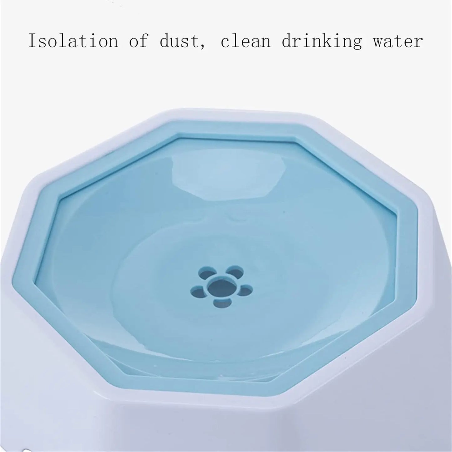 Dog Water Bowl,Splash-Free Pet WaterFeeder,Vehicle Carried Floating Bowl, NoSpill Cat Water Fountain for Car Travel, Dog Bowl Pet Floating Bowl Cat Dog Drinking Water Artifact Non-Wet Mouth Cat Bowl Pet Automatic Waterer