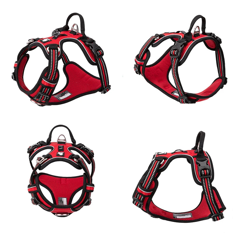 TrueLove CN Reflective No Pull Dog Harness Adjustable For All Breeds