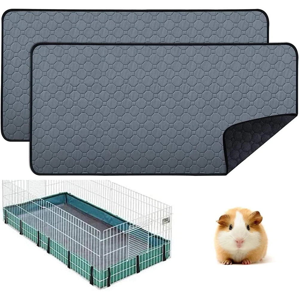 Guinea Pig Cage Lining Reusable Washable Fleece Urinary Pad