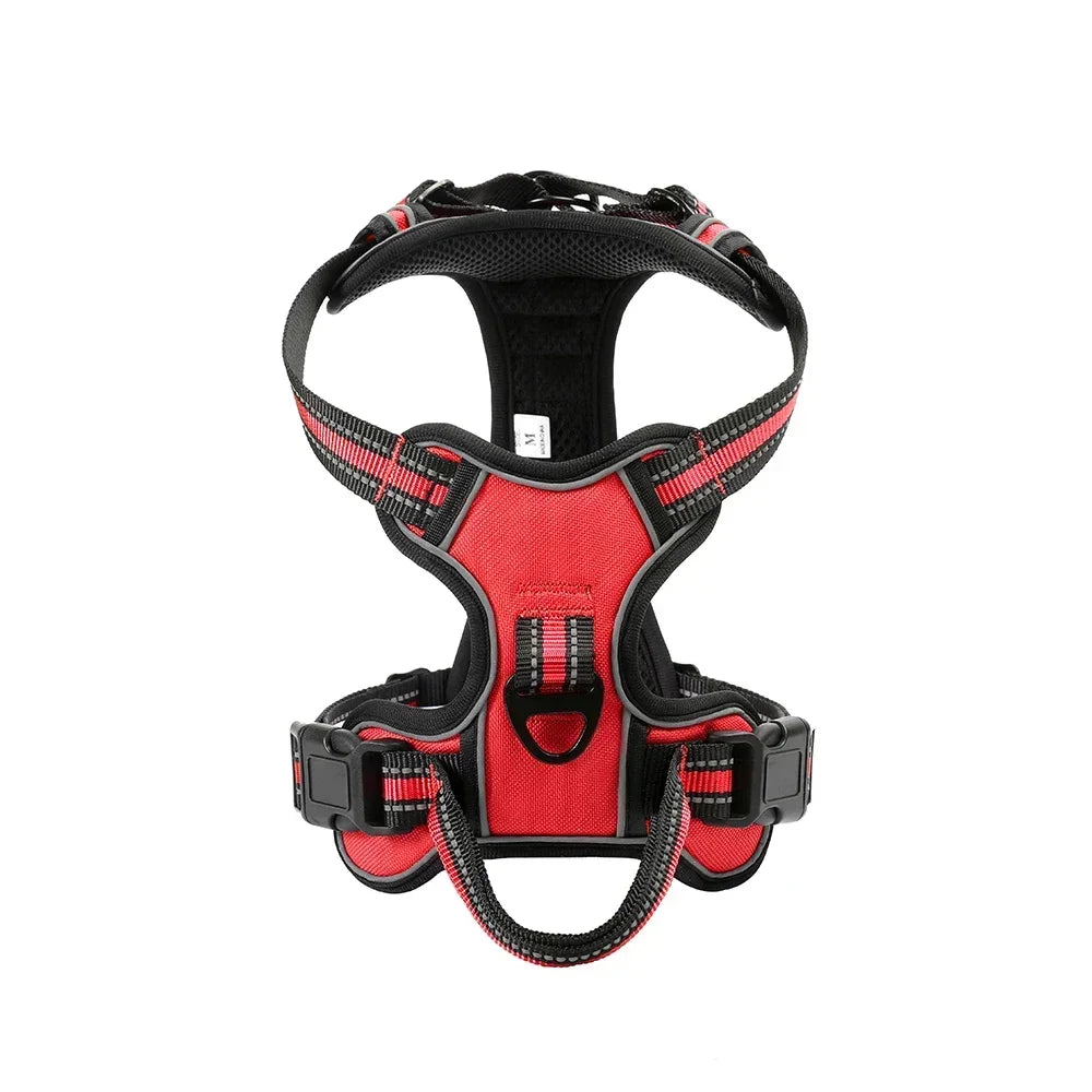 Nylon Reflective Adjustable No Pull Dog Harness Vest For All Dogs