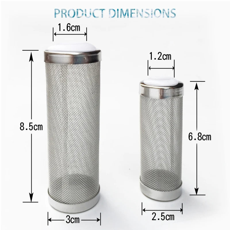 Stainless Steel Inlet Case Mesh Filter For Aquarium Shrimp
