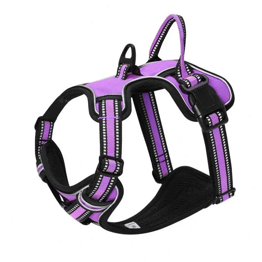 Nylon Reflective Adjustable No Pull Dog Harness Vest For All Dogs