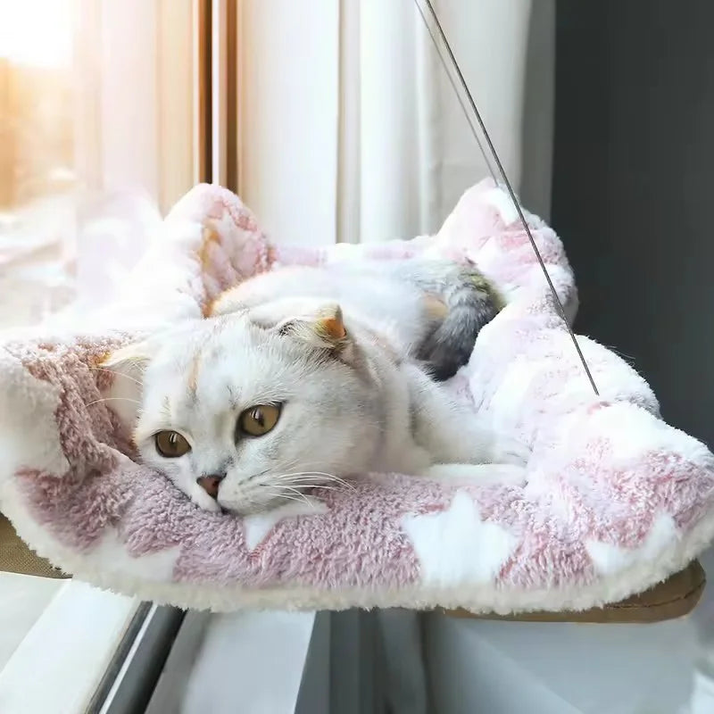 Cat Window Hanging Hammock Bed With Suction Cup All Seasons