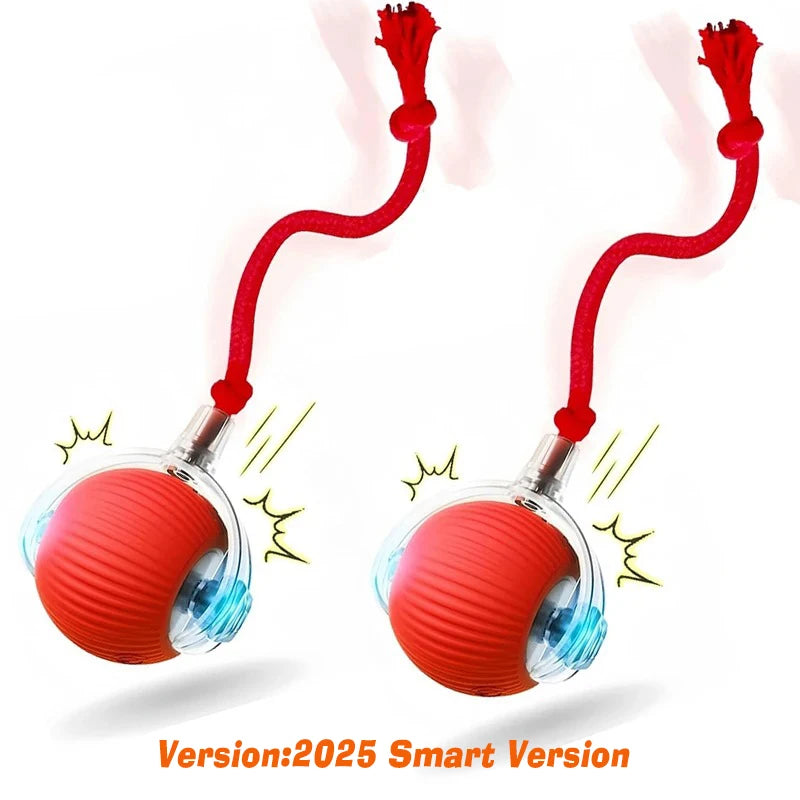 Automatic Rolling Interactive Dog Ball Toy Rechargeable Smart Puppy Toy