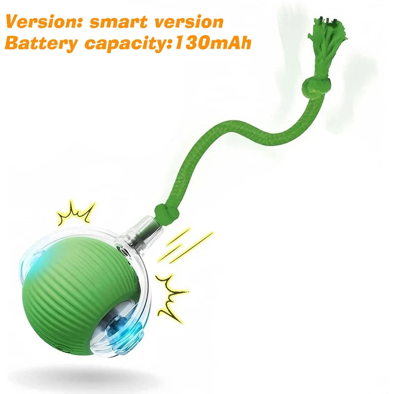 Automatic Rolling Interactive Dog Ball Toy Rechargeable Smart Puppy Toy