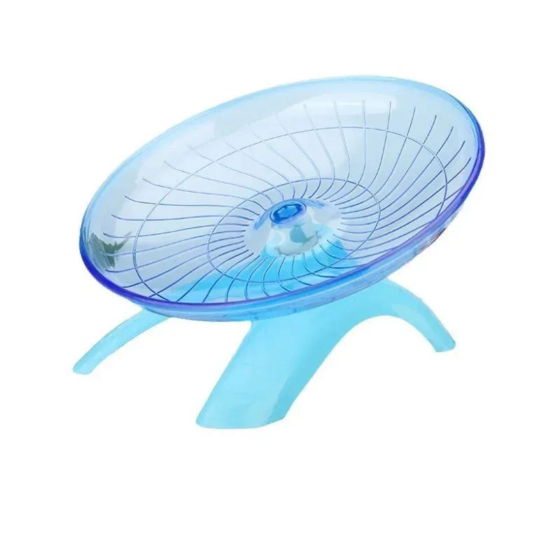 Hamster Running Wheel Toy Silent Rotating Exercise Disc