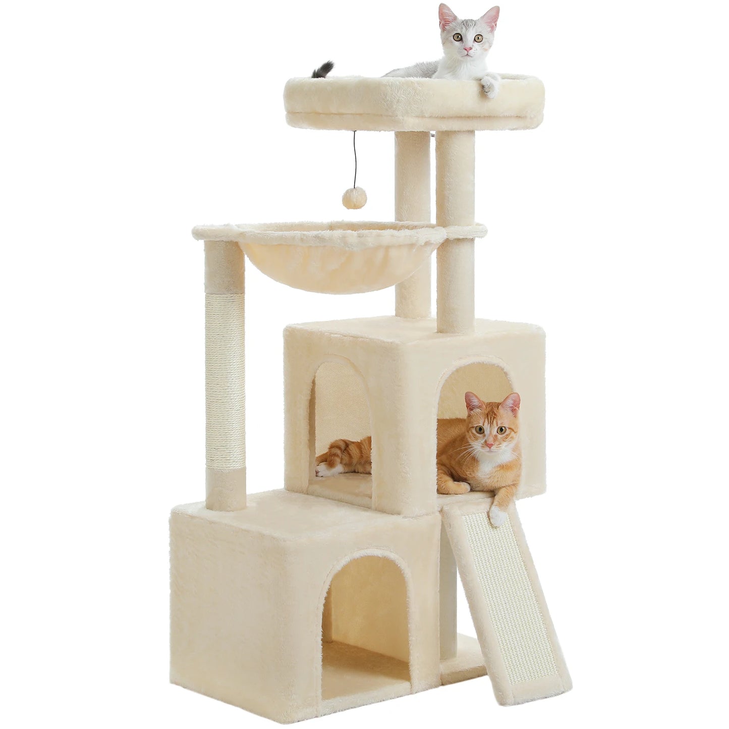 PAWZ Road Multi Level Cat Tree With Condos Hammock