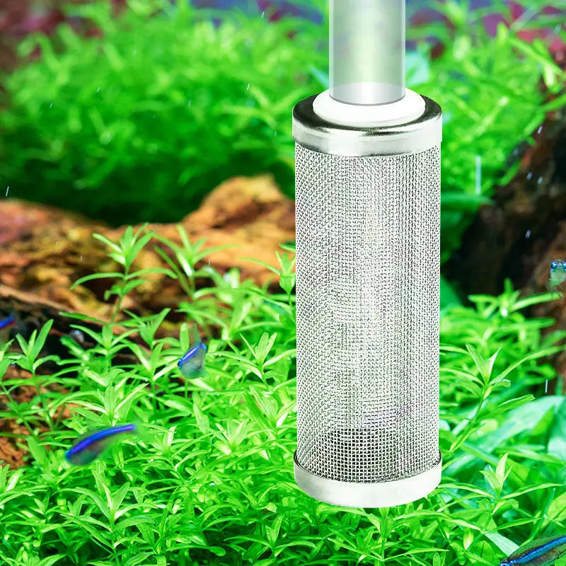 Stainless Steel Inlet Case Mesh Filter For Aquarium Shrimp