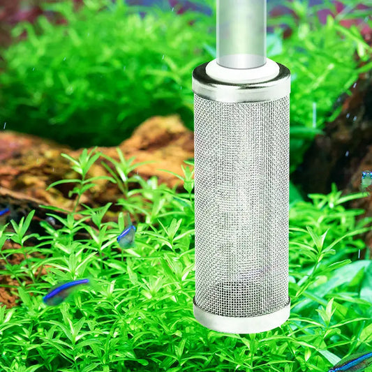 Stainless Steel Inlet Case Mesh Filter For Aquarium Shrimp
