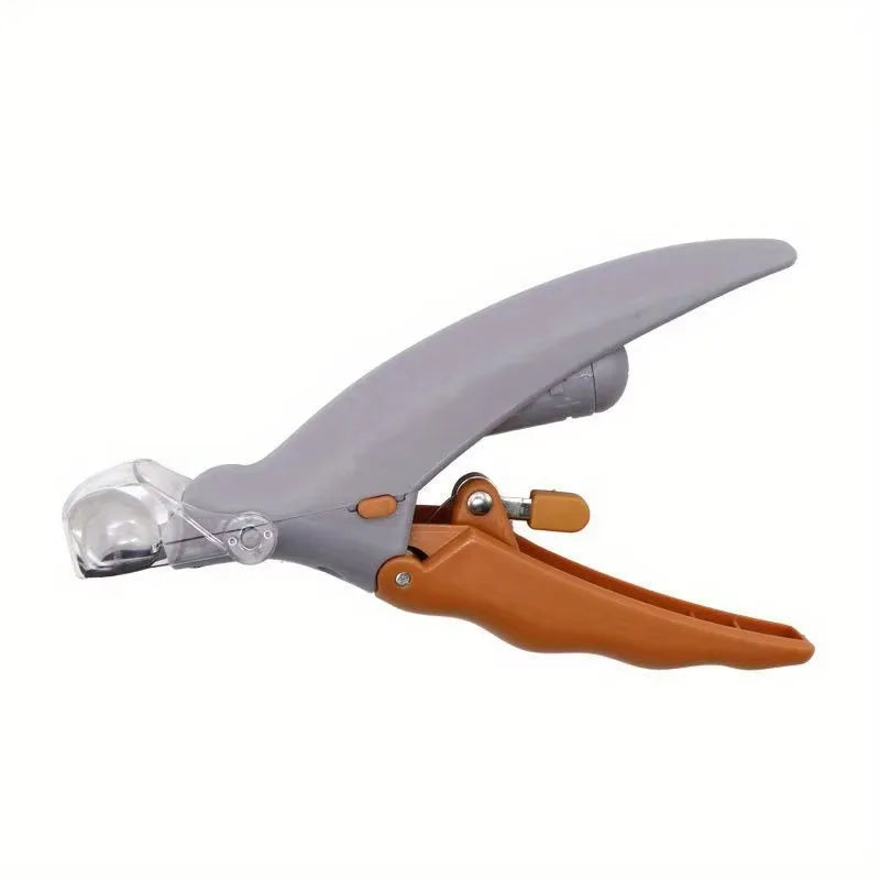 LED Light Equipped Pet Nail Trimmer Portable Claw Care Accessory Suitable For Dog Cat Household Daily Paw Grooming