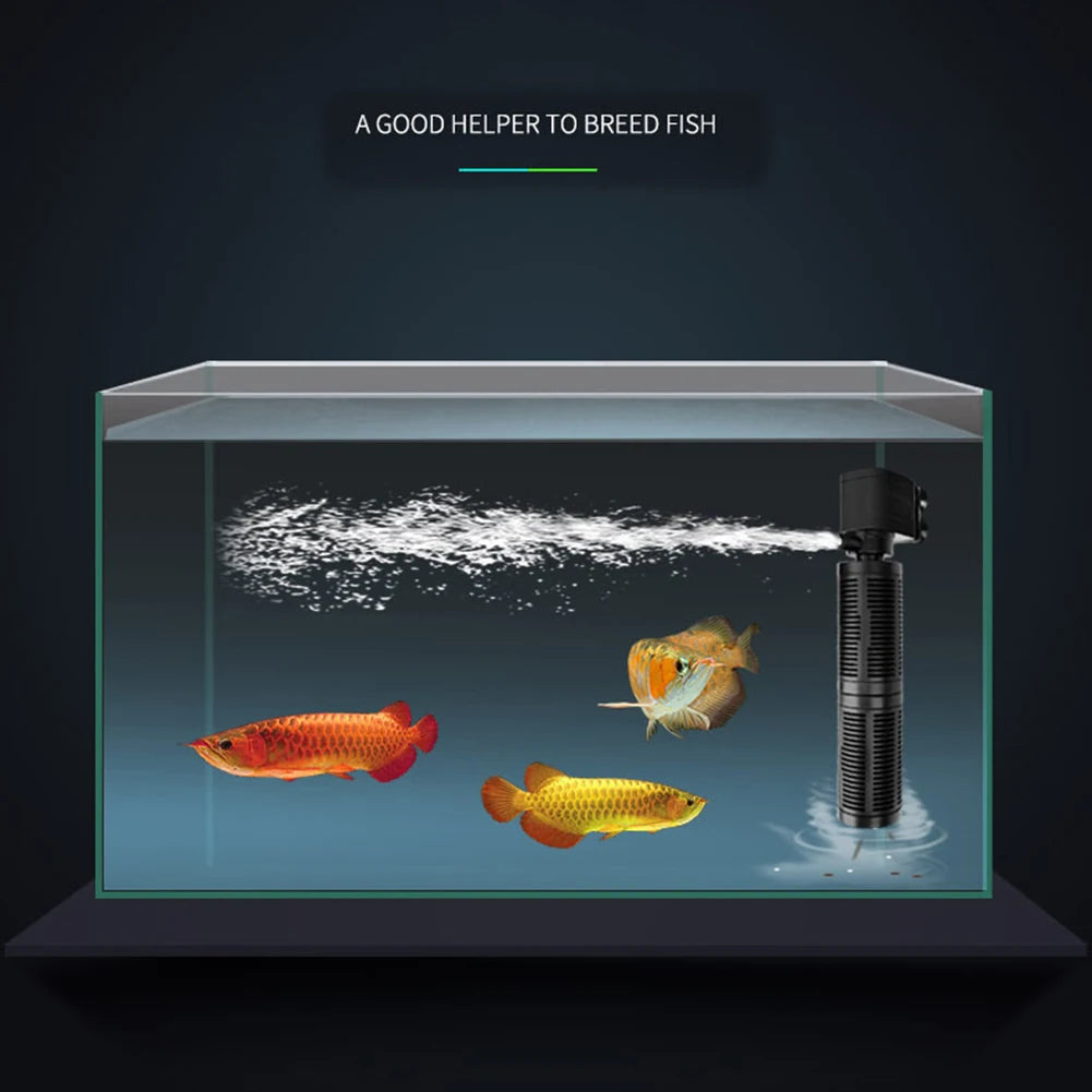 Shunmaii 3 In 1 Silent Aquarium Aeration Pump And Filter