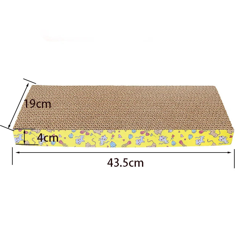 Cat Scratcher Claw Sharpening Cardboard Scratching Toy