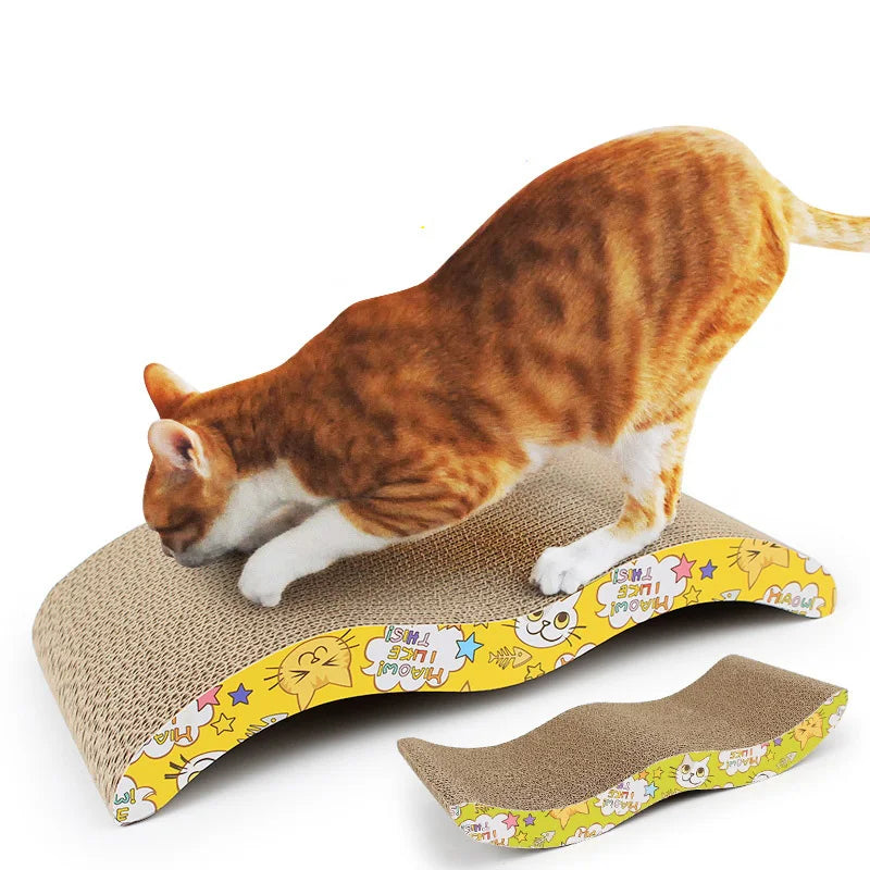 Cat Scratcher Claw Sharpening Cardboard Scratching Toy