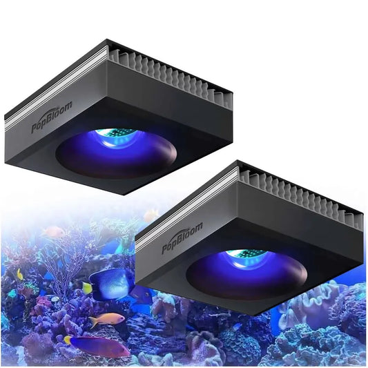 PopBloom 100W WiFi Reef Aquarium Light Full Spectrum LED