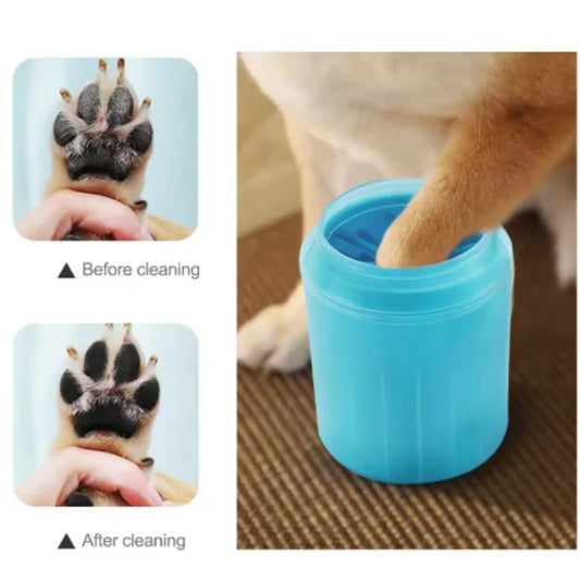Pet Paw Cleaner Soft Silicone Foot Brush for Easy Pet Cleaning