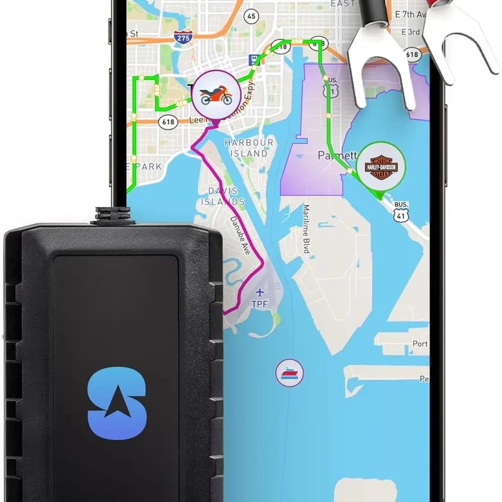 SpyTec Pulse Moto GPS Motorcycle Tracker Real Time Waterproof Tracking
