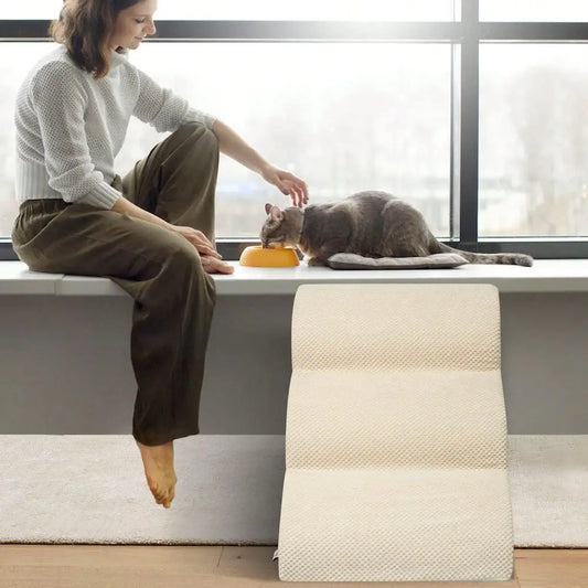 Soft Foam Dog Ramp For Small Dogs Non Slip Steps