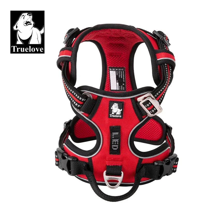 TrueLove CN Reflective No Pull Dog Harness Adjustable For All Breeds