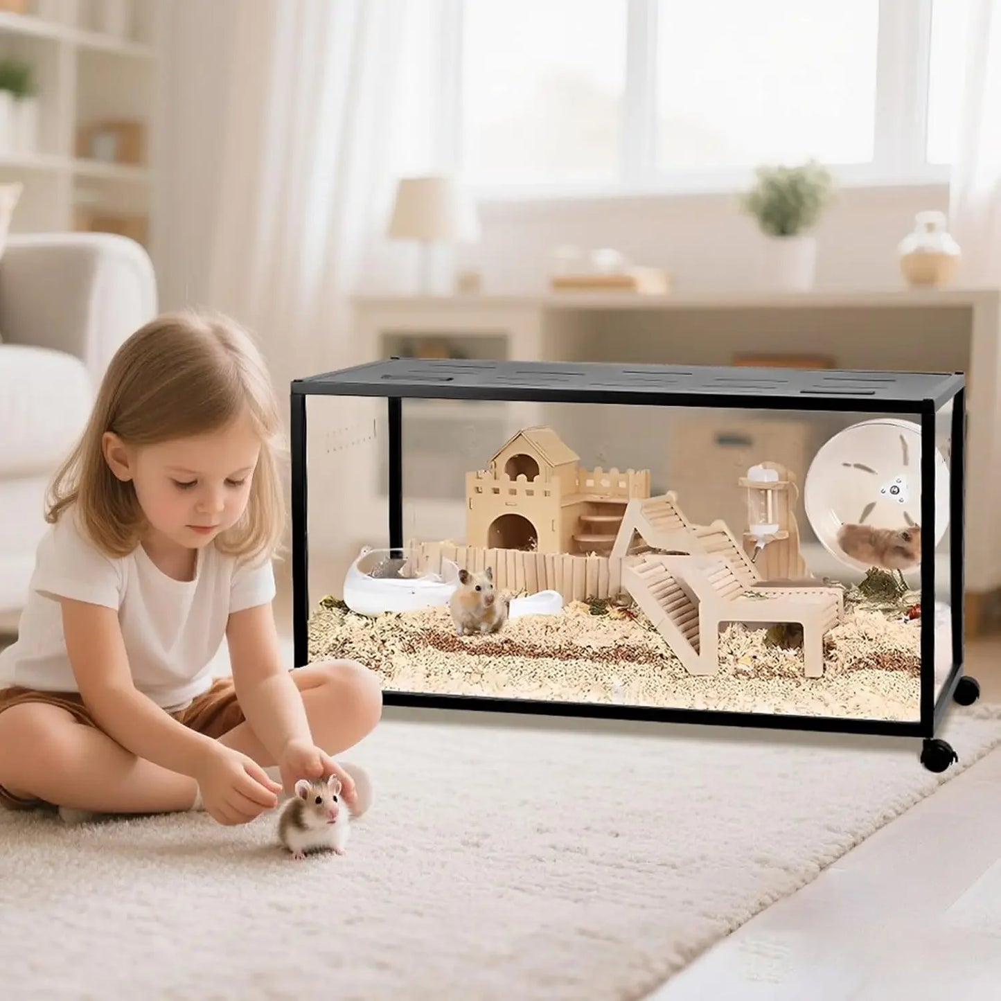 Stackable Large Cage With Top Access For Small Pets Hamsters Gerbils
