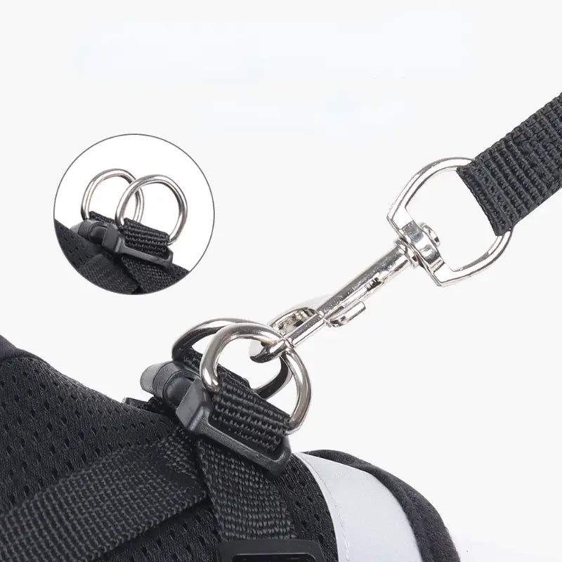 Dog Harness Vest Reflective Mesh Undershirt Adjustable Control