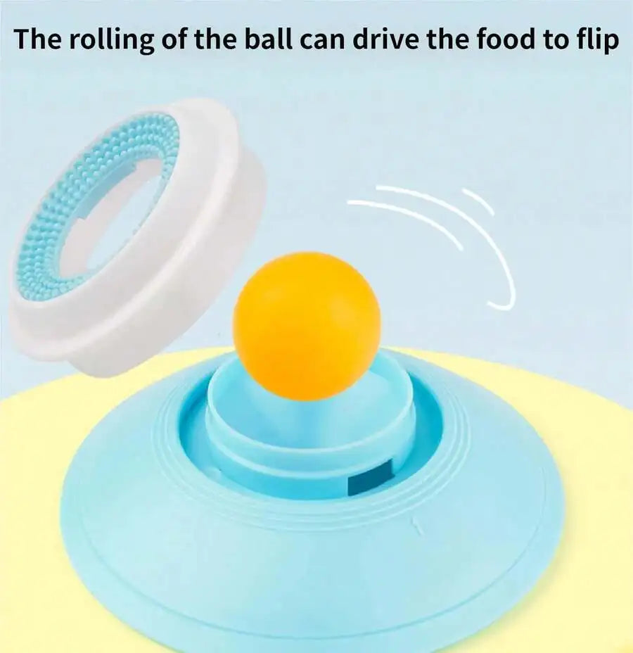 Pet Lick Ball Puzzle Feeder For Dogs And Cats Slow Feed Interactive Toy