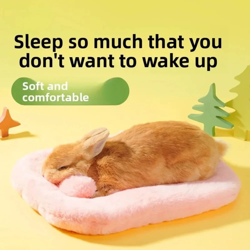 Autumn Winter Warm Small Animal Bed Mat For Hamster Nest