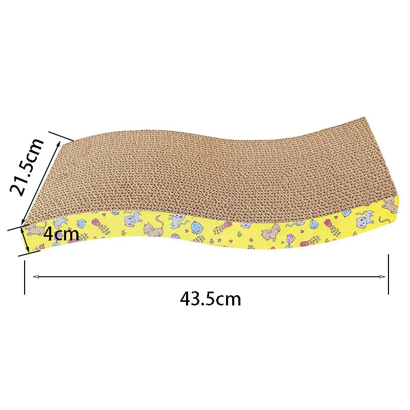 Cat Scratcher Claw Sharpening Cardboard Scratching Toy