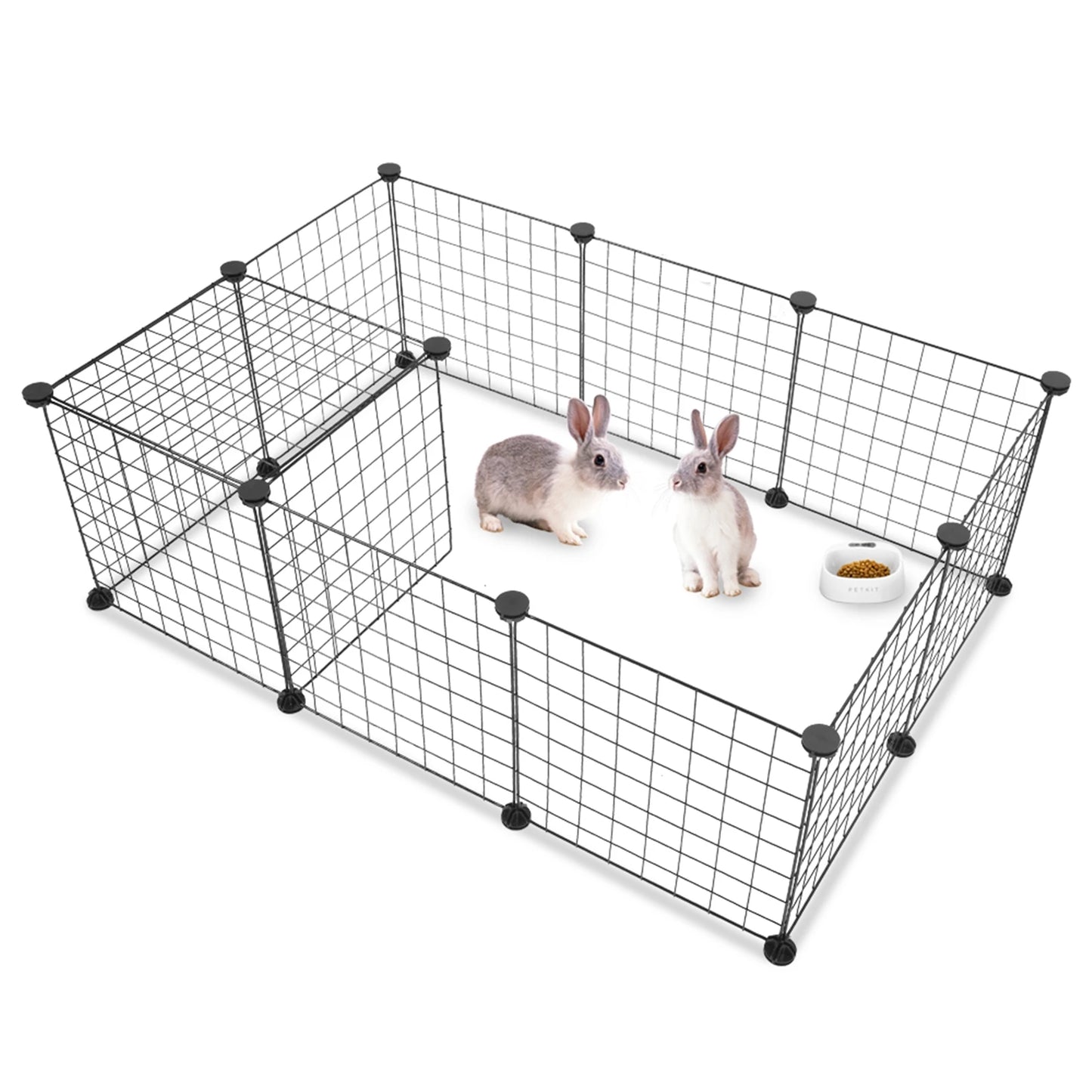 Pet Playpen Indoor Metal Wire Cage For Guinea Pigs Rabbits