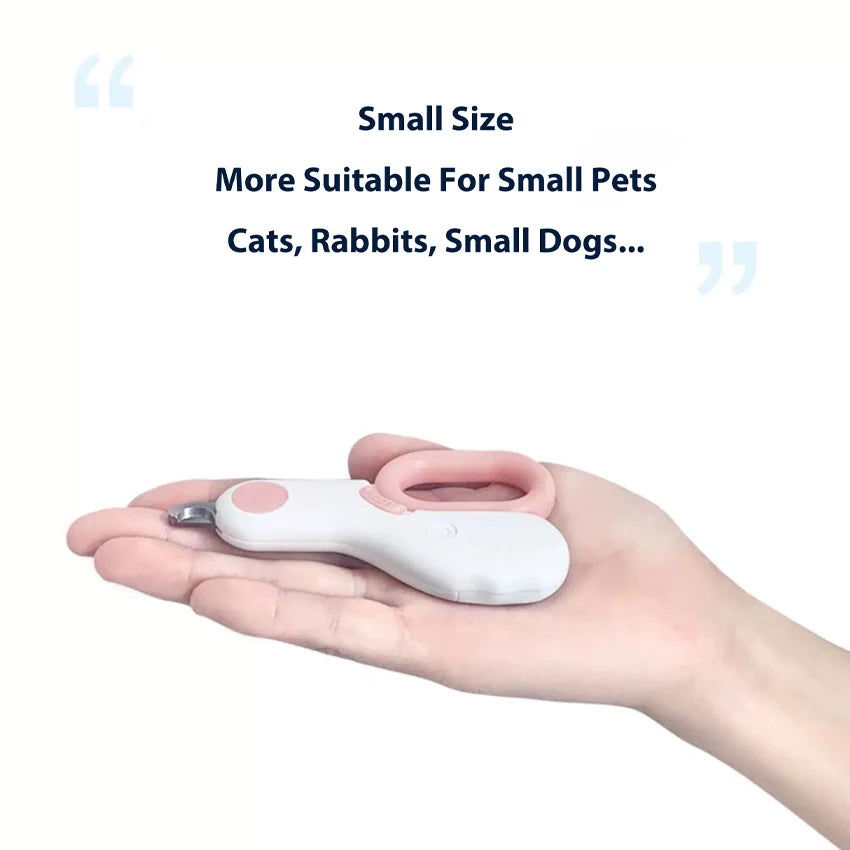 Mini Electric Pet Nail Clippers And Paw Trimmer For Cats And Dogs