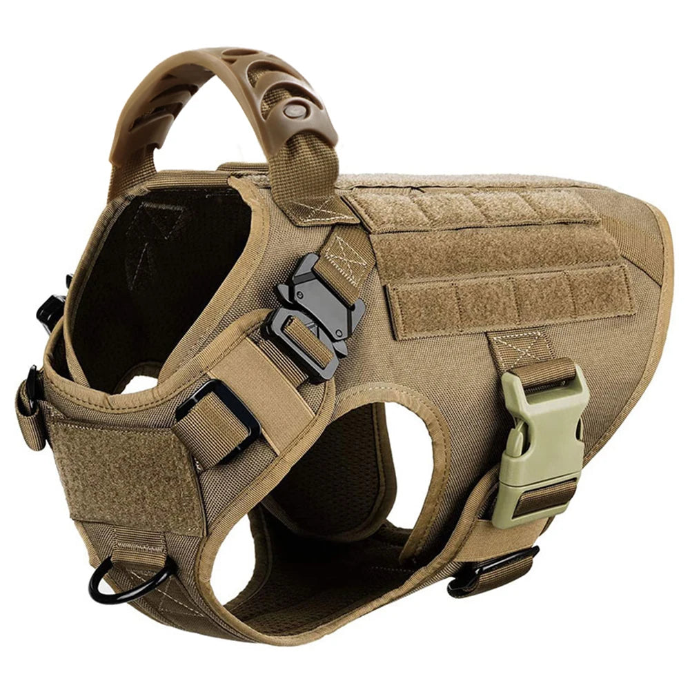 Dog Harness And Leash Set Padded Training Vest For German Shepherd Malinois
