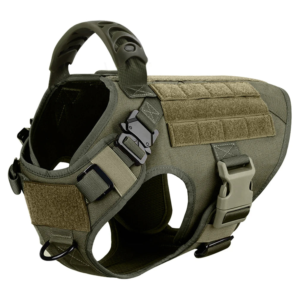 Dog Harness And Leash Set Padded Training Vest For German Shepherd Malinois