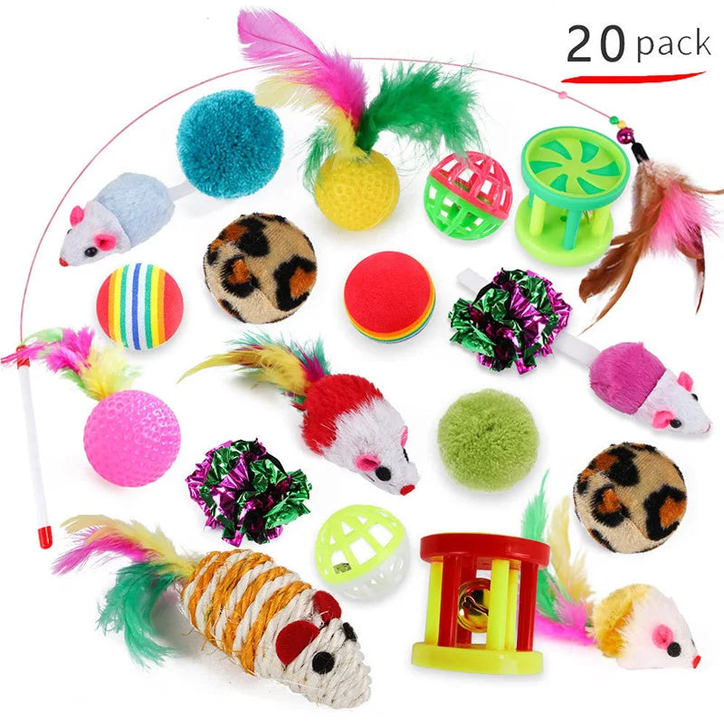 Kitten Toys Variety Pack Cat Toys Set Fun Engaging Play For Cats