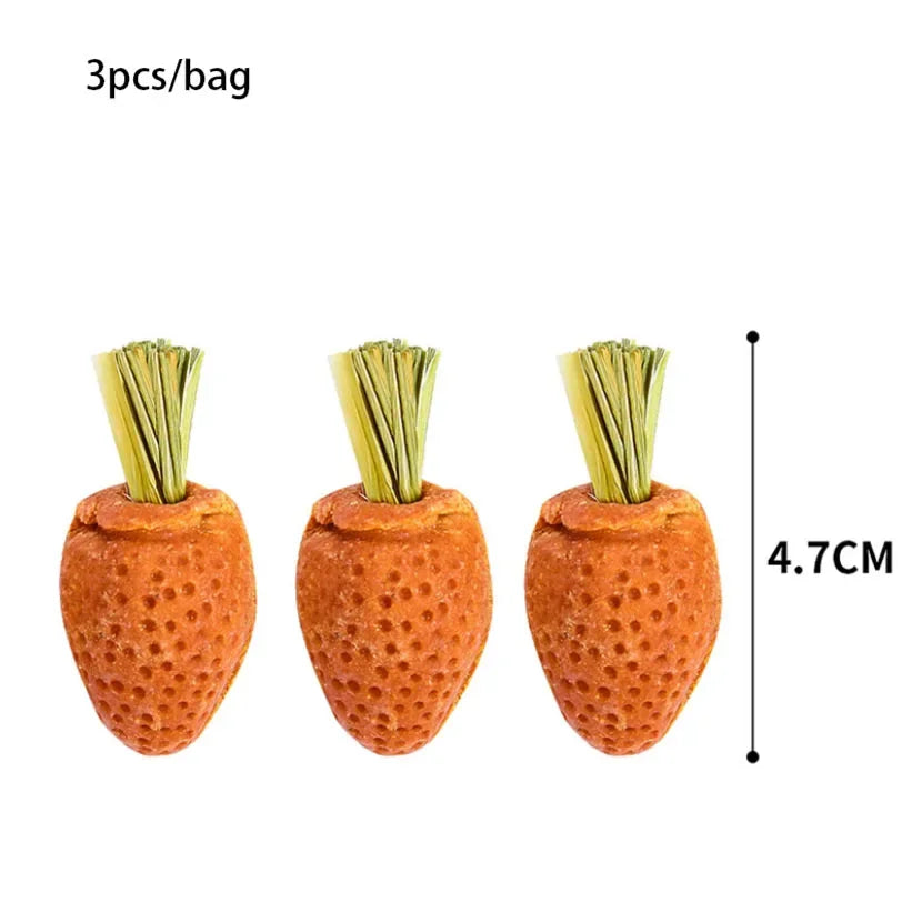 Natural Mineral Grinding Stone Chew Toy For Small Pets Dental Health