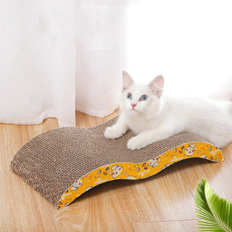 Cat Scratcher Claw Sharpening Cardboard Scratching Toy