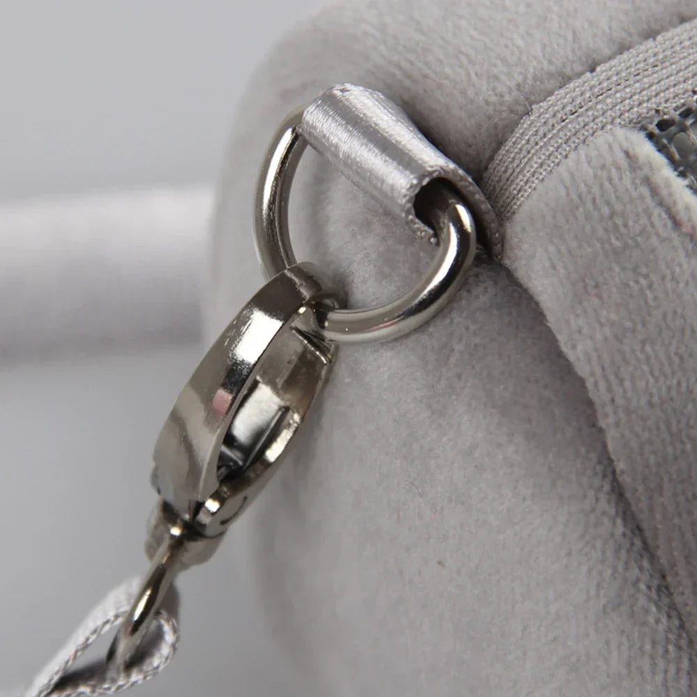 Small Pet Backpack Hamster Carrier Bag Breathable Mesh