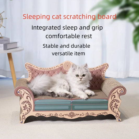 CZBNYX Cat Nest Sofa Scratch Board L Shape Wear Resistant