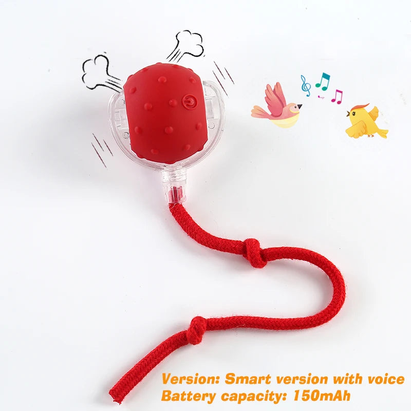 Automatic Rolling Interactive Dog Ball Toy Rechargeable Smart Puppy Toy
