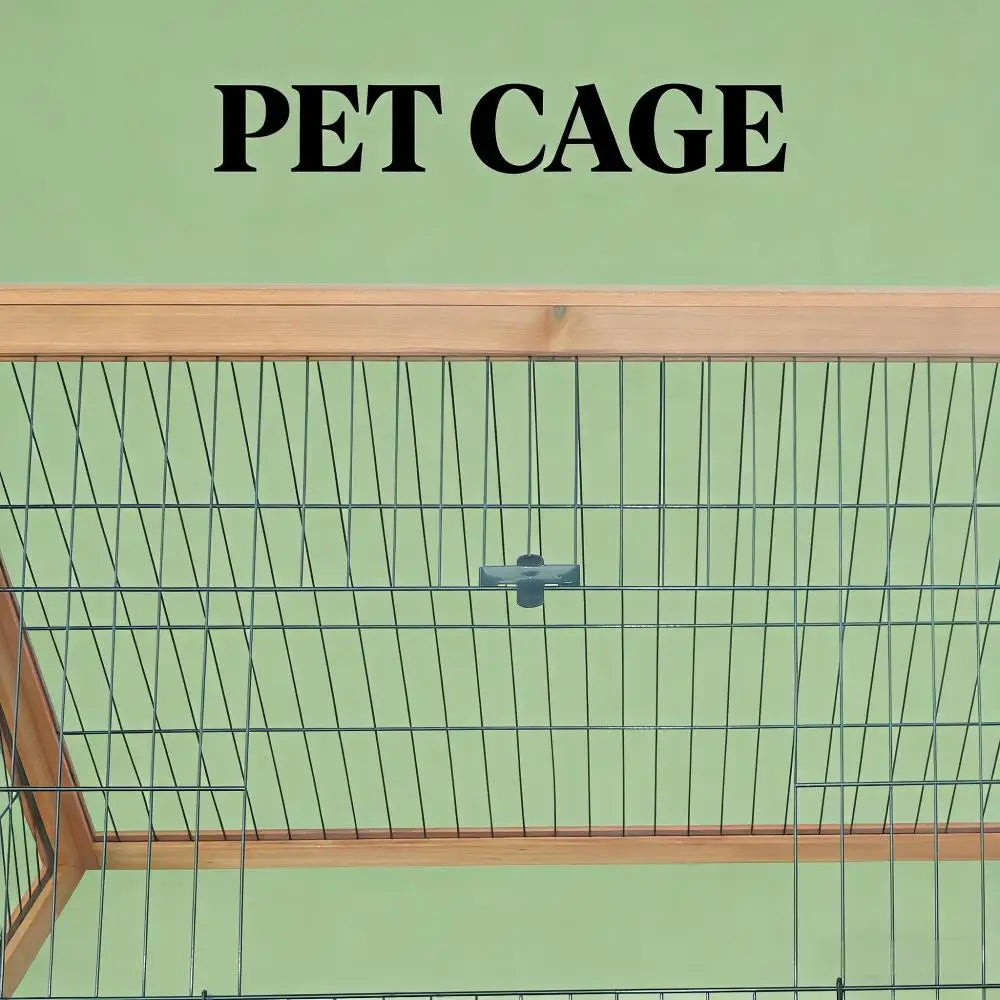 A-Frame Wooden Pet House For Small Animals Rabbits
