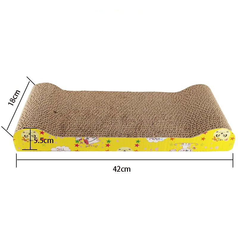 Cat Scratcher Claw Sharpening Cardboard Scratching Toy