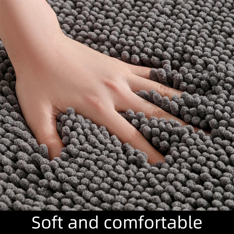 Dog Door Mat Muddy Paws Absorbent Non Slip Washable Microfiber