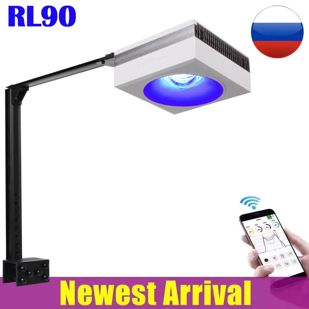 PopBloom LED Saltwater Reef Aquarium Lamp With Adjustable Timer