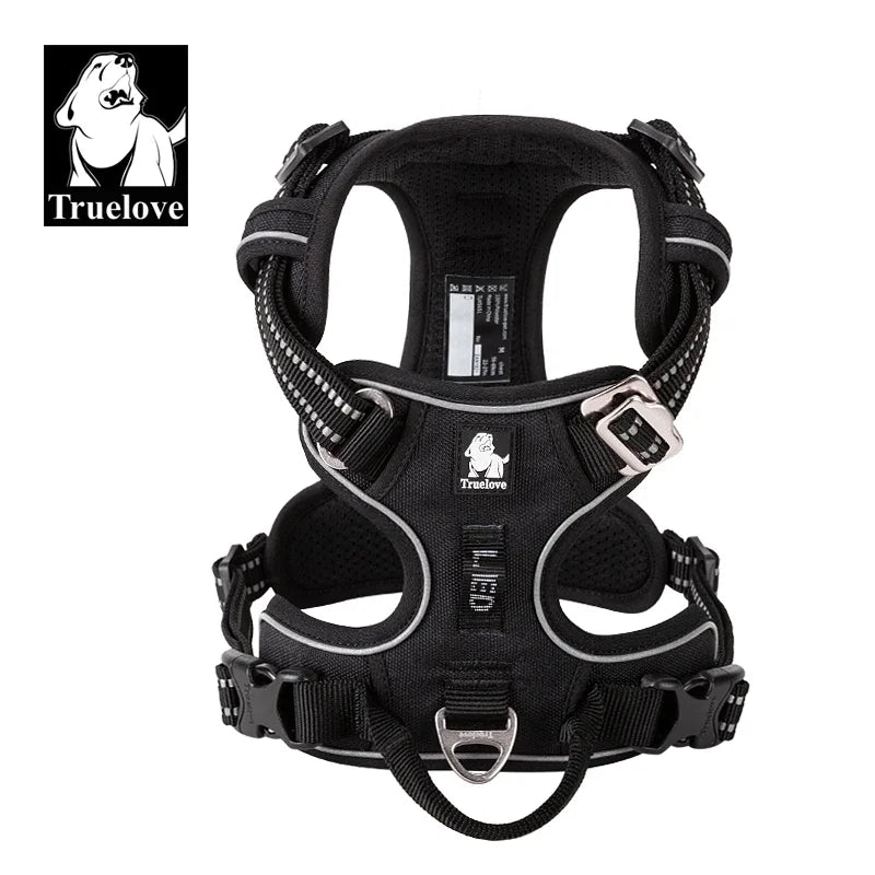 TrueLove CN Reflective No Pull Dog Harness Adjustable For All Breeds